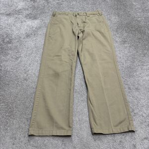 Carhartt B290 KHI Blended Twill Work Pants Mens 34x30 Khaki Tan Straight Leg
